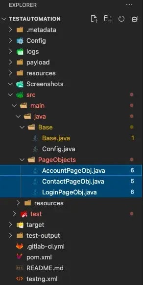 selenium automation testing framework