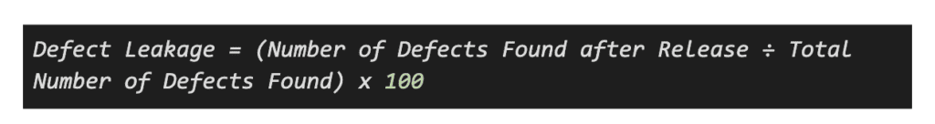 Mastering Test Strategy - Defect Leakage