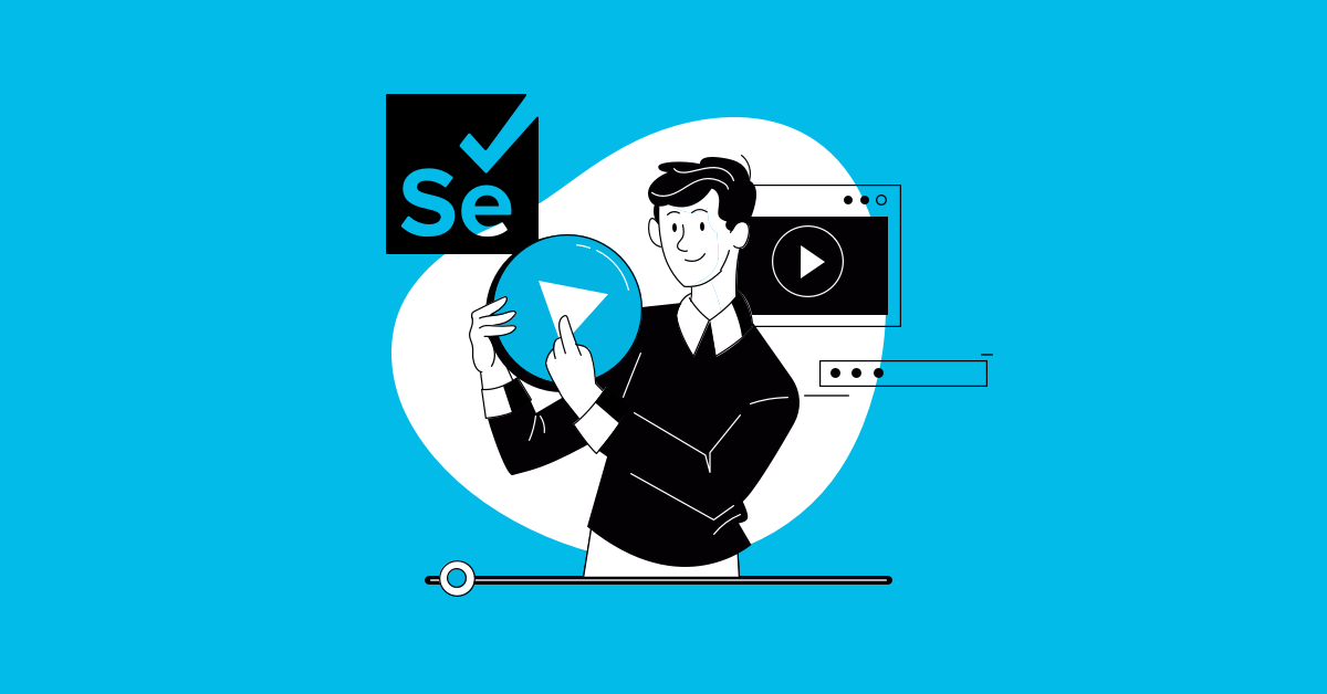 how to automate video streaming testing using selenium