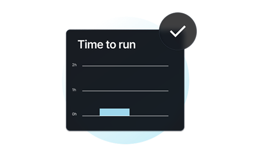 time to run